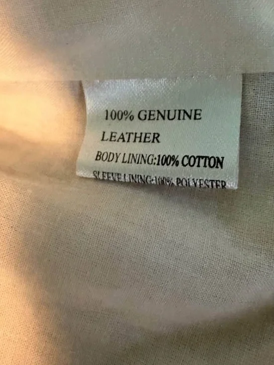 Rare Double D Ranch leather fringe jacket embroidered statue of Liberty eagle M - Picture 11 of 16